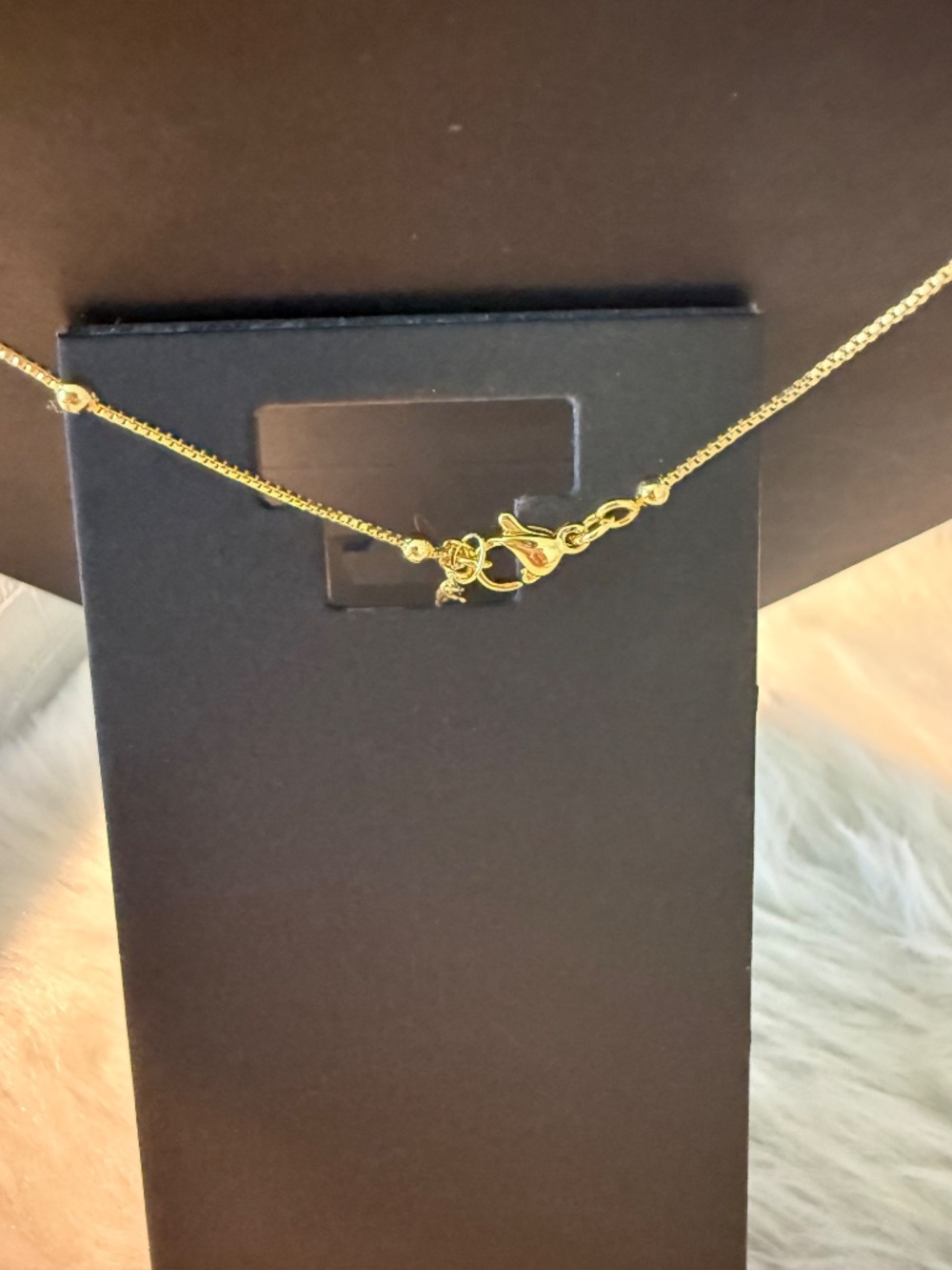 Cross and Crown Necklace - Paving Zircon Cross Rotating Crown Women's Necklace - Picture 4 of 5